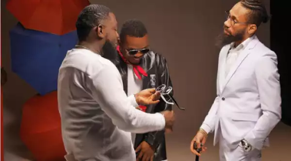 Checkout This Cute Photo Of Olamide, Phyno & Timaya